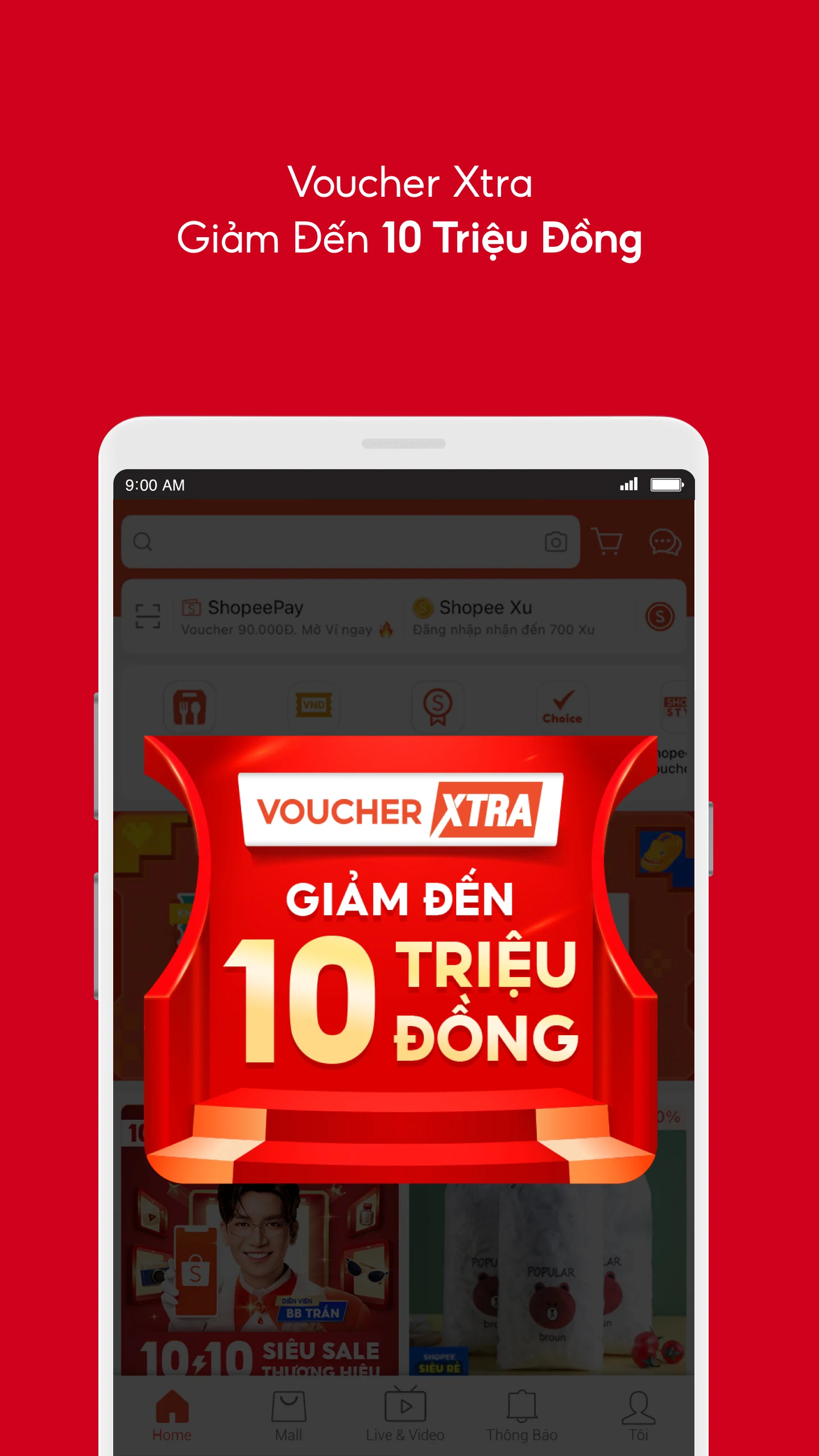 10.10 Shopee Thương Hiệu screenshot